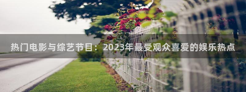 PG电子：热门电影与综艺节目：2023年最受观众喜爱的娱乐热点