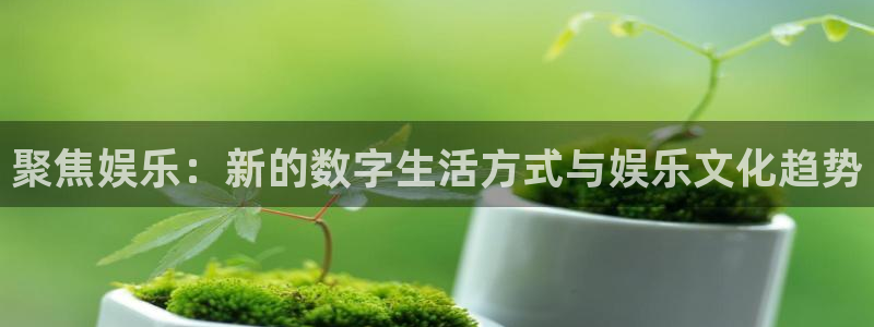 PG电子体育：聚焦娱乐：新的数字生活方式与娱乐文化趋势